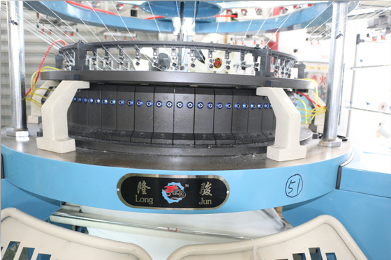 Машина РПМ30 одиночная Джерси круговая вязать легкая регулирует различную ткань плотности